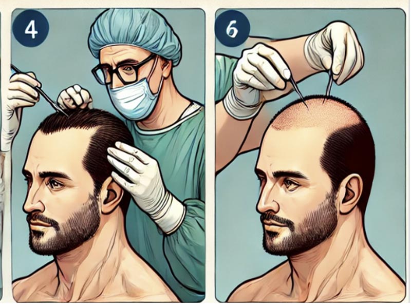 Step by step Guide hair transplant in Turkey